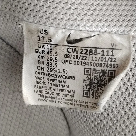 Boyz n Da Hood Men's 11.5 AF1 Low Project Pair What Ideas Can You Come Up With? - Picture 4 of 8